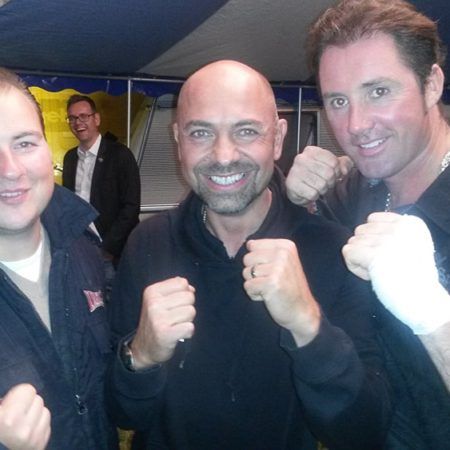 Max Barum und Krone Chef Martin Lacey